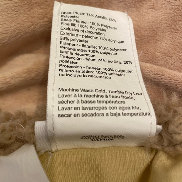 Pottery Barn Kids Labradoodle Plush Play Mat - Picture 5 of 7